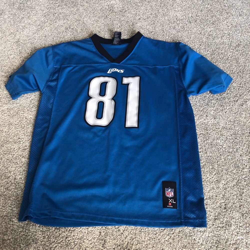 Youth extra large Detroit lions jersey -Johnson
